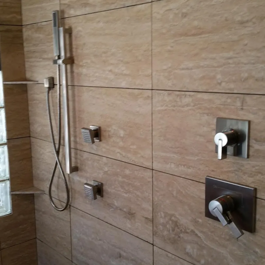 Shower fixture installation for Frozen Pipe Repair in West Carrollton
